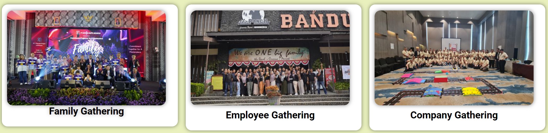 Jasa Event Organizer employe gathering